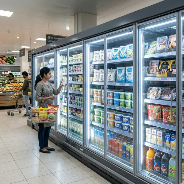 Commercial refrigeration cabinets