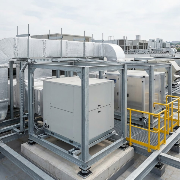 HVAC equipment framing & enclosures
