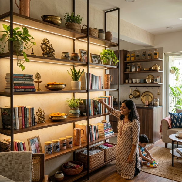 Open shelving & display units