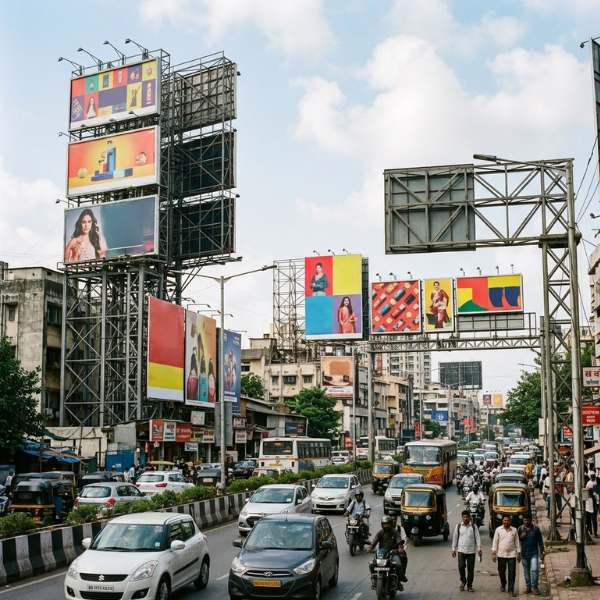 Advertising hoardings & branding structures
