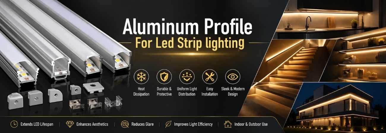 Aluminum Profile For Led Strip lighting

