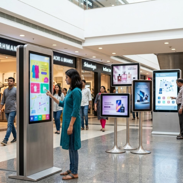Digital display frames & kiosks