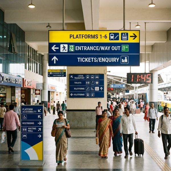 Directional signage & information boards