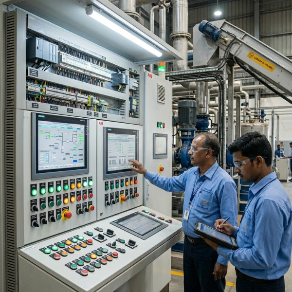 Display panels and control units