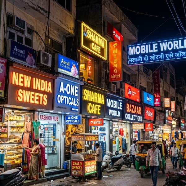 LED signboards & illuminated panels