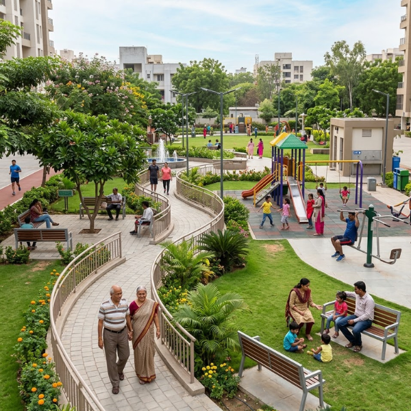 Public infrastructure & recreational areas